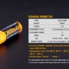 Fenix ARB-L18-2600U USB Rechargeable 18650 Battery-5