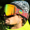 Humps Optics Tipsy Goat Polarized Ski & Snowboard Flat Frame Googles-10