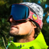 Humps Optics Tipsy Goat Polarized Ski & Snowboard Flat Frame Googles-9